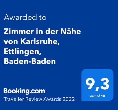 Ein Appartement Und Ein Komfortzimmer In Malsch, Zwischen Karlsruhe, Rastatt Und Baden-Baden Malsch  Eksteriør billede